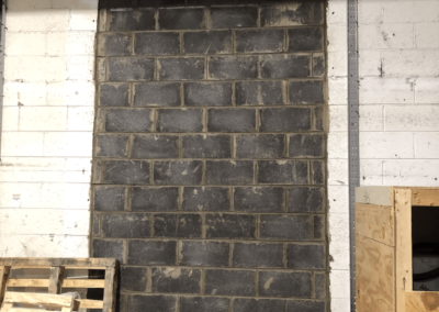Factory Renovations - Glasnevin Dublin - Sealed Entrance