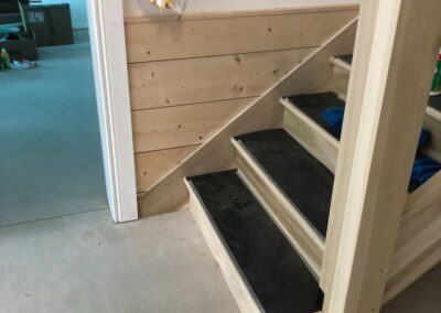 Custom Poplar Staircase, Wicklow - GT Carpentry