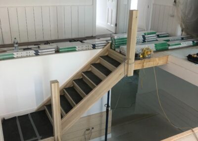 Custom Poplar Staircase, Wicklow - GT Carpentry